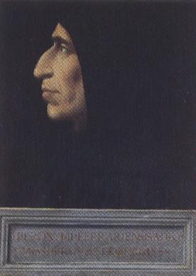 Sandro Botticelli Fra Bartolomeo,Portrait of Girolame Savonarola (mk36)